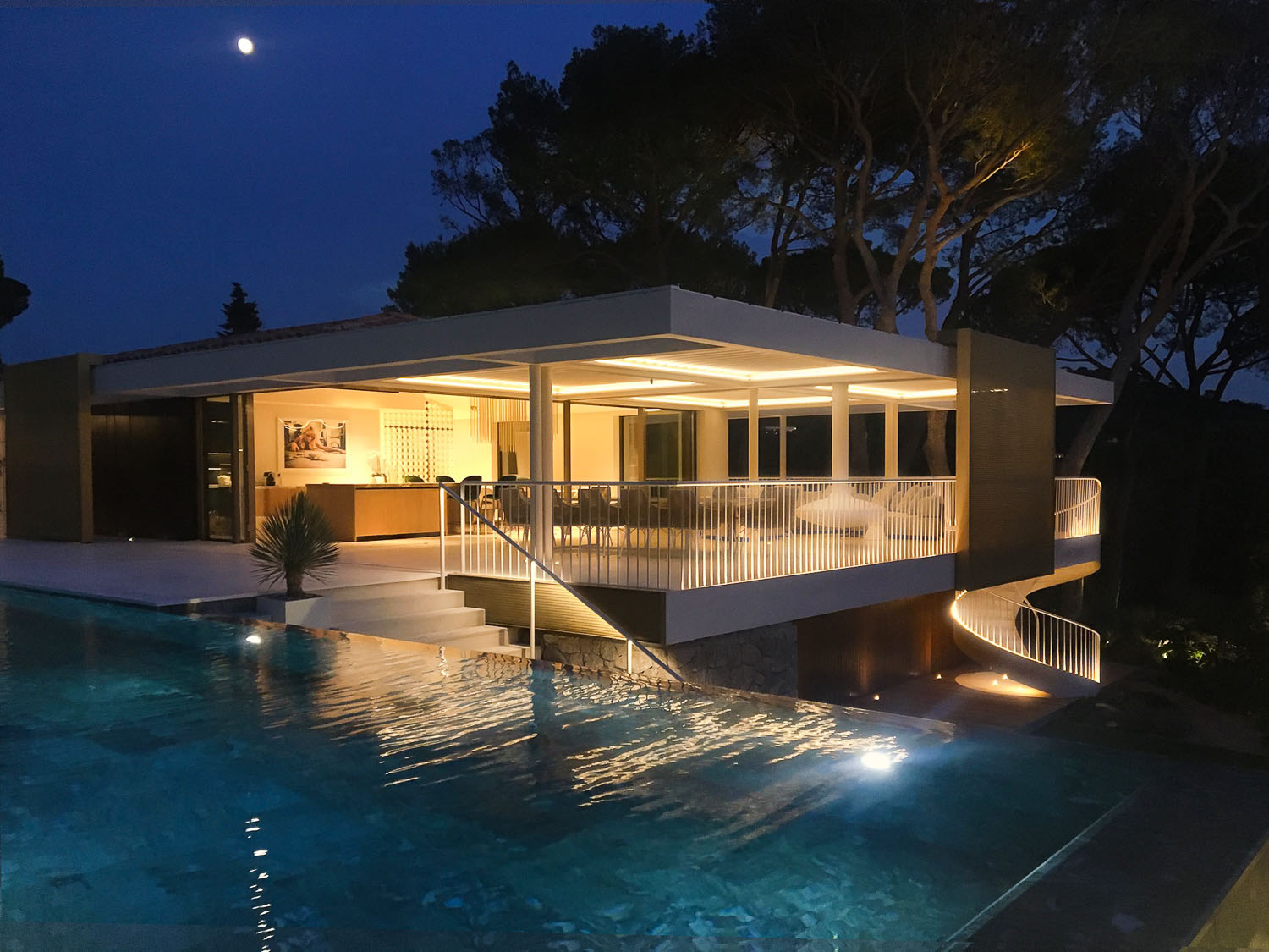 Coste Villa Contemporaine Piscine Saint Tropez 1